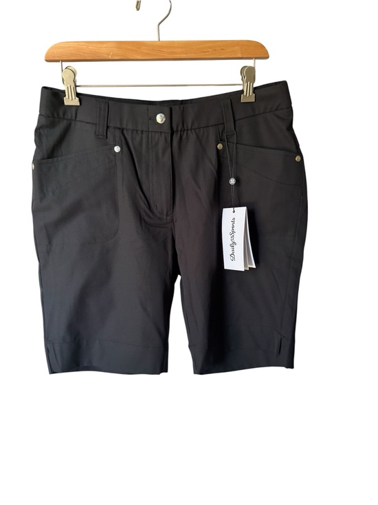 Daily Sports Pants - Daily Sports Black Performance Bermuda Shorts